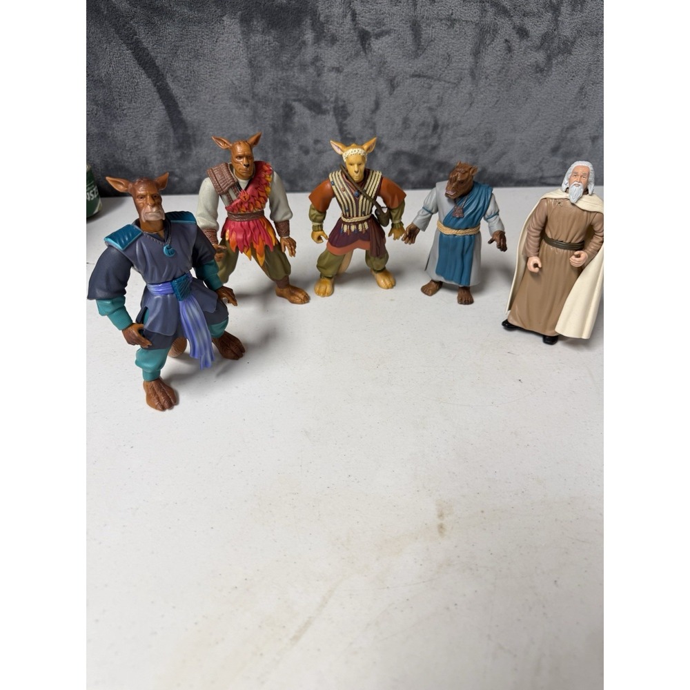 Warriors of Virtue Figure Lot Of 5 Yun Tsun Chi Mosely Master Chung 90s Toys